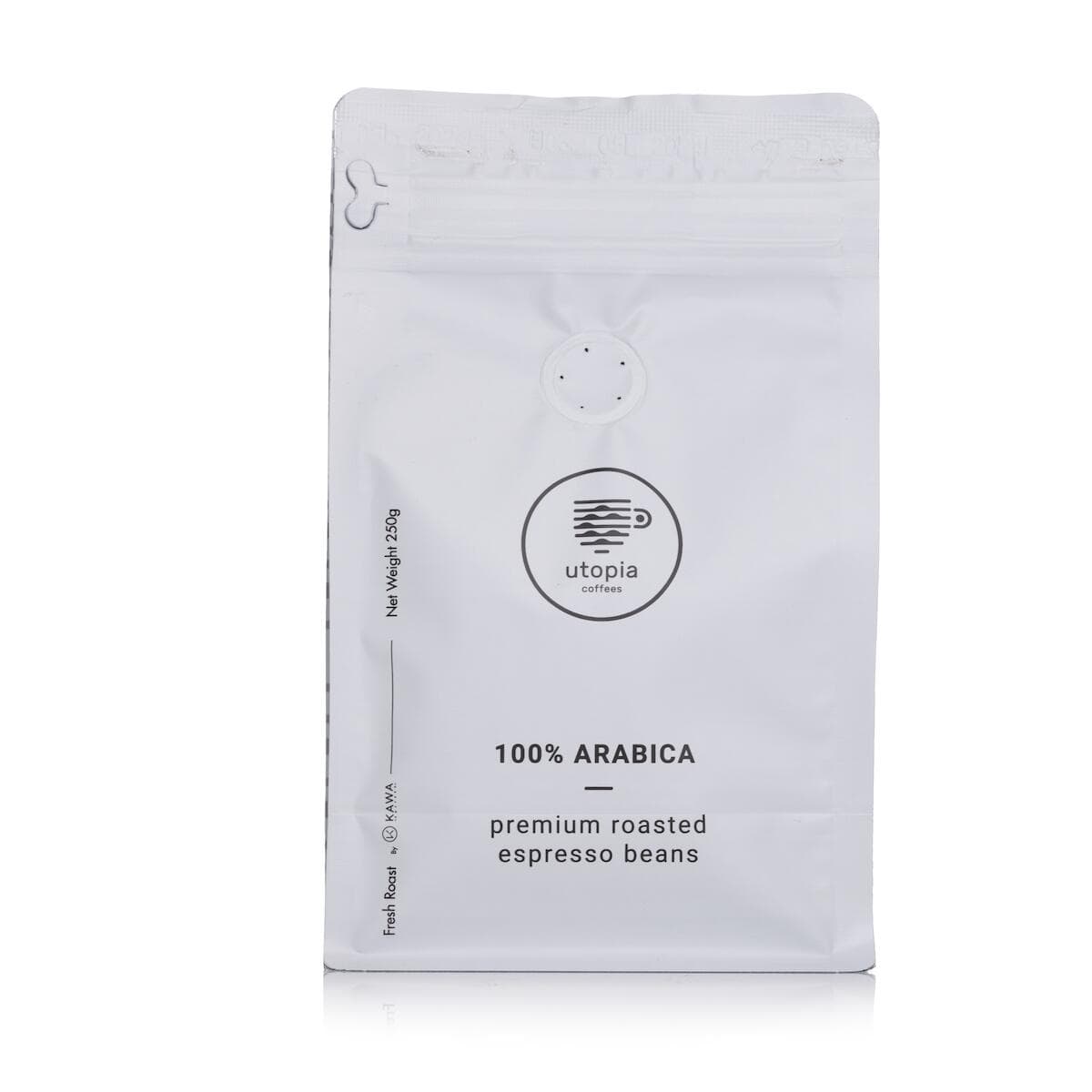 Utopia Espresso Coffee Beans 250g - image 1
