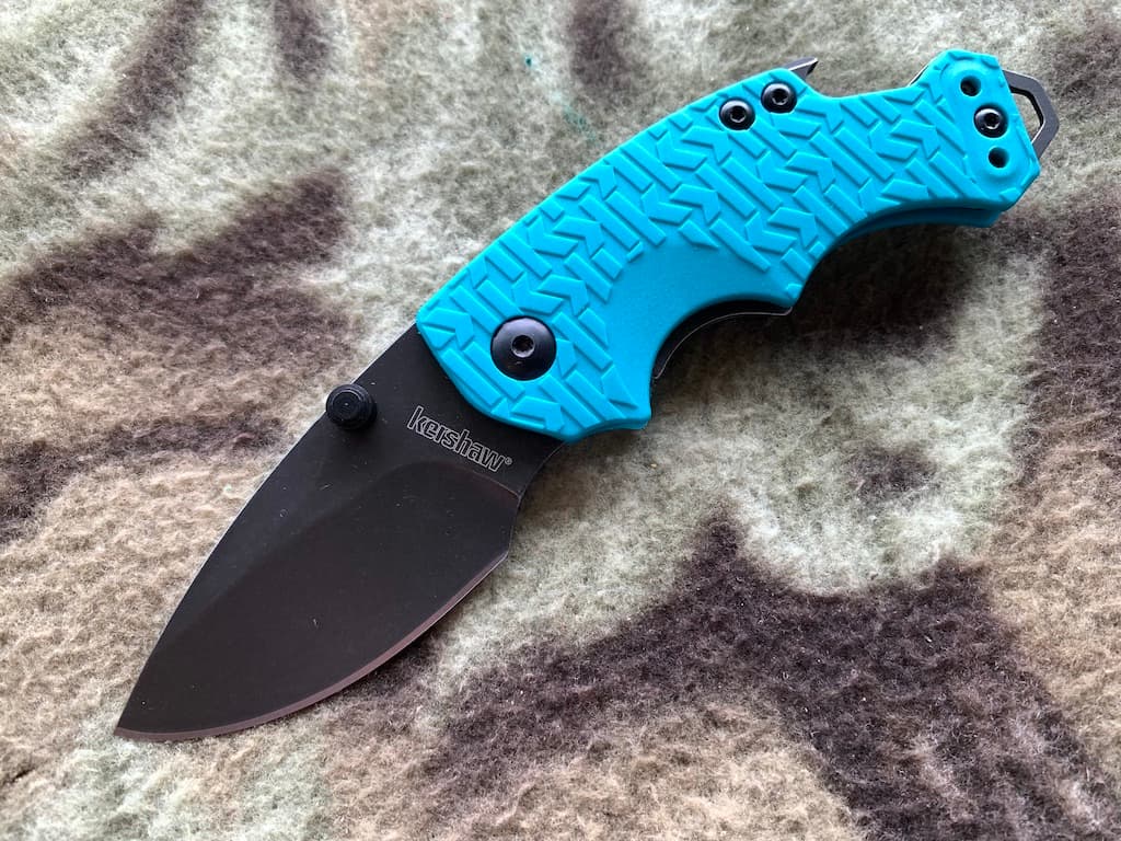 Kershaw Shuffle 8700TEALBW Teal with Blackwash Blade - image 1