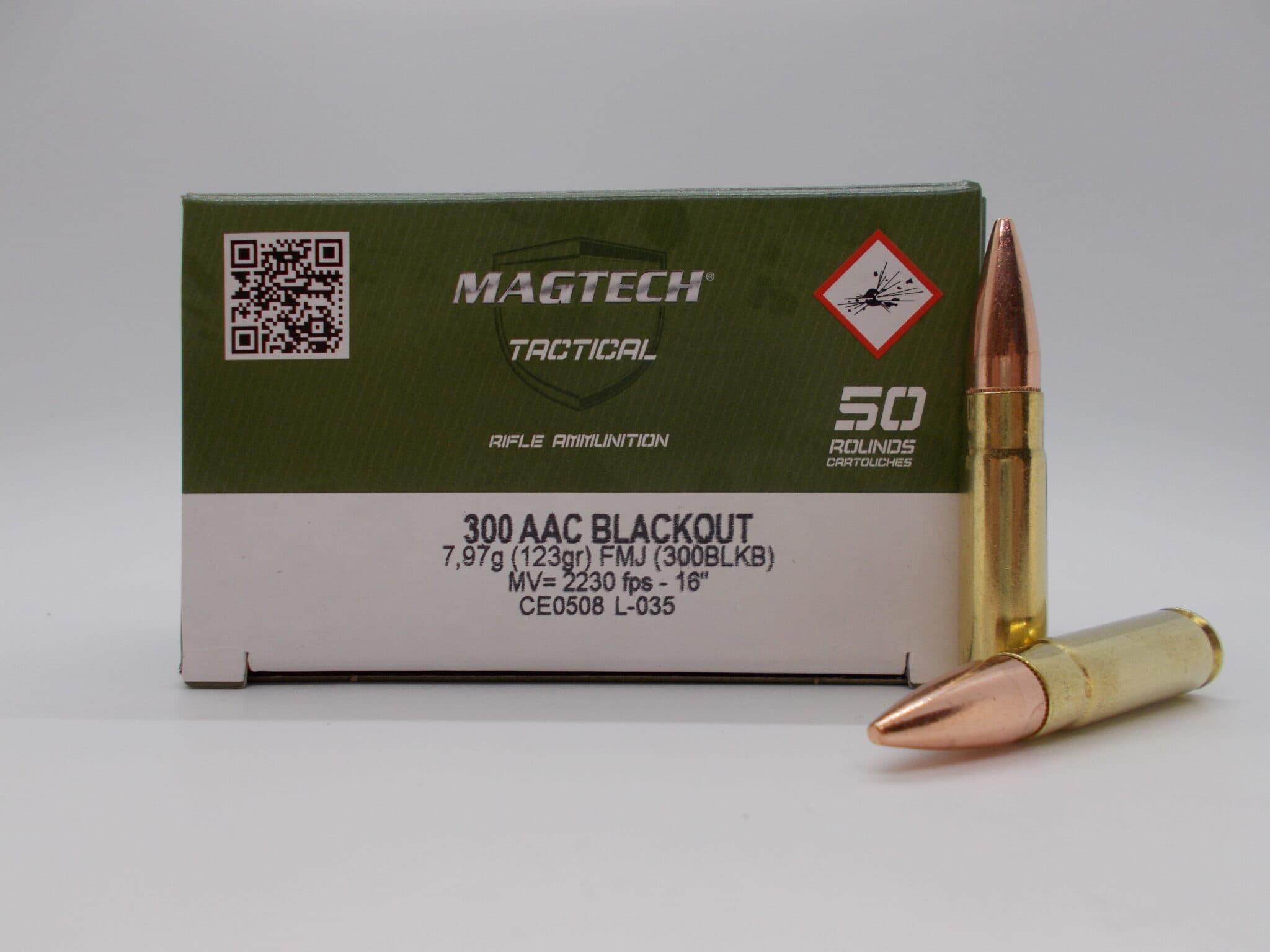Magtech 300 Blackout 123gr. FMJ - image 1