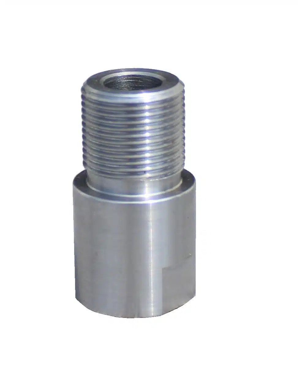1/2×28 – 1/2×28 Thread Adapter – Stainless (Extension) - image 1