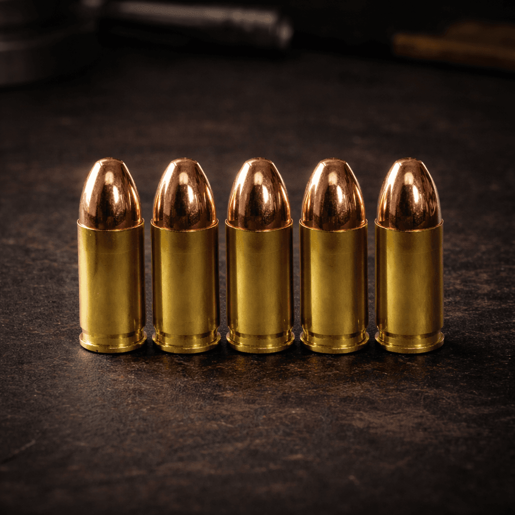 9mm Luger 124 grain Round Nose (RN) Ammunition - image 1