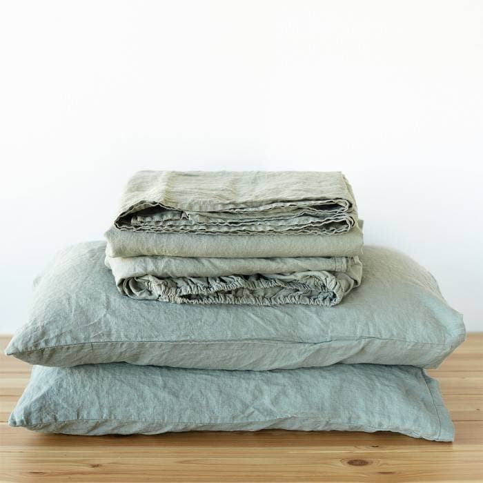 Linen Sheet Set Slip Pillowcases - image 1