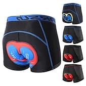 Arsuxeo Men's Cycling Padded Under Shorts with 5D Gel Padding - image 1