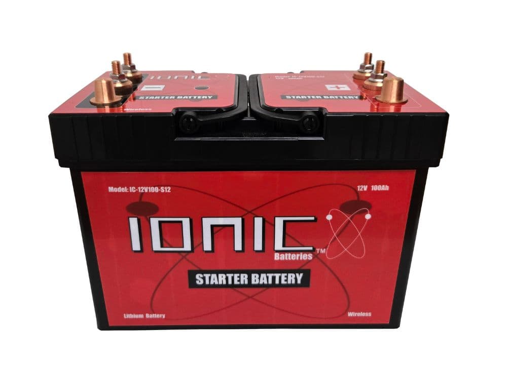 Ionic Lithium 12V Group 31 LiFePO4 Heavy Duty Diesel Starter Battery with Heater 3000 CA - image 1