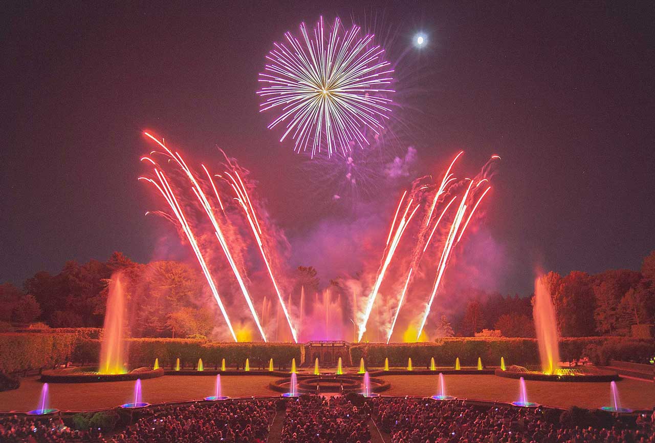 Longwood Gardens 2026 Fireworks & Fountains - Electric 80s Ticket - image 1
