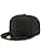 New Era 9Fifty Hat Los Angeles Dodgers Basic D Black On Black Snapback Adjustable - image 1