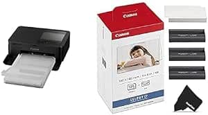 Canon Selphy CP1500 Printer with KP108IN Color Ink Cartridge and 108 Sheets of 4x6 Inch Paper - image 1