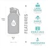 Tal 64OZ Ranger Pro Stainless Steel Vacuum Insulated Water Bottle - Leak-Proof Double Walled Thermos with Carry Loop - image 1