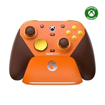 GameSir G7 Pro Wired Controller for Xbox One, Xbox Series X/S, Wireless PC Controller with TMR Sticks, Hall Effect Analog Triggers, 1000Hz Polling Rate with 3.5mm Audio Jack - Amber Flame - image 1
