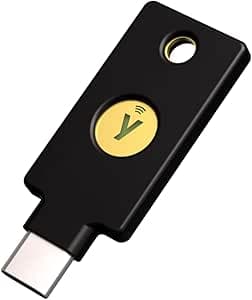 Yubico YubiKey 5C NFC Security Key for Two-Factor Authentication (2FA) with USB-C and NFC, FIDO Certified - image 1