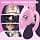 Flat Chastity Cage - Cock Cage, Male Chastity Devices with Urine Divertor, 2 Keys, and 4 Size Rings - Resin & Stainless Steel Pink Sissy BDSM Male Sex Toys (Pink, Original) - image 1