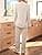 LILLUSORY Women's Long Sleeve Pajama Set - Soft Button-Down Top & Comfortable Drawstring Pants with Pockets - image 1