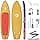 iROCKER Cruiser 8.0 Inflatable Stand Up Paddle Board Premium SUP and Accessories - Beginner Friendly - Extra Wide Base - Tandem Capable - image 1