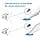 Ailun 3 Pack Apple Pencil Replacement Tips Compatible with 1st and 2nd Gen - image 1