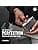 Ridge Wallet for Men - Slim Minimalist Compact RFID Protected Wallet with Integrated Cash Strap (Gunmetal) - image 1
