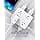 HANYCONY 10 Ft Surge Protector Power Strip with 8 AC Outlets and 4 USB (2 USB-C) Ports, Flat Plug, Wall Mountable USB Charging Station - image 1