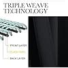 NICETOWN Blackout Window Curtains 2 Panels 52x63 Inches Black Thermal Insulated Drapes for Bedroom - image 1