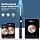 Qimic Ear Cleaner Camera Kit - Ear Wax Removal Camera with 1080P, 6 LED Lights, Silicone Replacement Ear Tips, WIFI Otoscope for iOS & Android (Black) - image 1