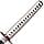 Sword fort Metal Demon Sword 41in Stainless Steel Katana Tomioka Giyuu Anime Cosplay Replica - image 1