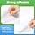 Uinkit Printable Glossy Sticker Label Photo Paper 100 Sheets 8.5x11 Inches - image 1