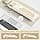 RECCAZR Wireless Keyboard and Mouse Combo, Full-Sized Wireless Keyboard with Adjustable DPI Mouse, 2.4GHz USB Receiver - Latte Color - image 1