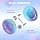 INOVASHON Yoyo Professional K2 Crystal Yo Yo, Responsive and Unresponsive for Kids and Adults with Accessories (Blue Purple) - image 1