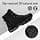 LARNMERN Non Slip Mens Boots Slip Resistant Work Shoes Sole-Cushion Side Zipper Comfort Botas Militares Hombre Zapatos de Trabajo Black - image 1
