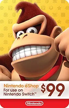 Nintendo eShop Gift Card 99 USD Digital Code - image 1