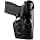 Urban Carry LockLeather IWB Holster - Secure & Comfortable Leather w/Kydex Advantage for Optimal Comfort | Ambidexterous Design - Black | Compatible with a Wide Range of Firearms - image 1
