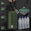 Fjbottle Half Gallon Insulated Water Bottle 64oz Army Green - image 1