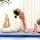 VENDOMNIA Airtrack Matte - Aufblasbare Gymnastikmatte 100x100x10cm mit Pumpe & Tasche - image 1