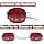 Sex Bondage Wrist & Thigh Cuffs BDSM Restraints Set, Sex Toys for Women with Adjustable Leg Straps Handcuffs for Couple Beginner SM Game Play (Deep Red) - image 1
