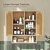 Befrases Rattan Over the Toilet Storage Cabinet with Adjustable Shelf - image 1