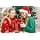 Jaywayang 10" Large Red Gift Box with Lid, Ribbon, and Paper Filler - image 1