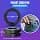 BunMo Magnetic Rings Black – Improved N45 Grade Magnets, BPA-Free, Compact & Quiet Fidget Toy for Adults & Teens - image 1