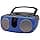 SYLVANIA Proscan PRCD243M-BLUE Portable CD Boom Box with AM/FM Radio (Blue) - image 1