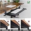 Mount-It! 30” Extra-Wide Clamp-On Under Desk Keyboard Tray - image 1