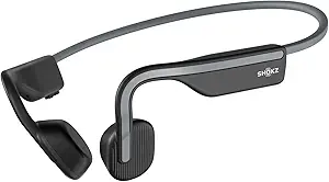 SHOKZ OpenMove Open-Ear Bluetooth Bone Conduction Sport Headphones Grey - image 1