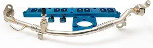 Intake Manifold and Throttle Body Spacer Kit Compatible with Ford Bronco/Ranger 2.3L EcoBoost (Blue) - image 1