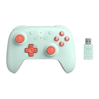 8Bitdo Ultimate 2C Wireless Controller for Windows PC and Android, with 1000Hz Polling Rate, Hall Effect Joysticks and Hall Triggers, and Remappable L4/R4 Bumpers (Mint) - image 1