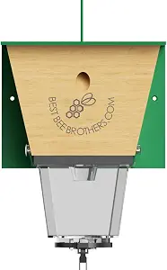 Best Bee Brothers Ultimate Pro Carpenter Bee Trap for Outside with Extra-Large Clear External Receptacle - image 1