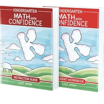 Kindergarten Math With Confidence Bundle: Instructor Guide & Student Workbook - image 1