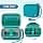 AbergBest Protective Carrying Case for Digital Cameras up to 4.9 x 3.5 x 2.2 inches - Navy Blue - image 1