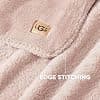 UGG Whitecap Plush King Size Fleece Blanket, Pink, 110" x 90" - image 1