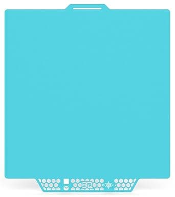 BIQU CryoGrip Pro Glacier-Original Panda Build Plate, Double Sided Spring Steel Sheet for Bambu-Lab P1S P2S P1P X2D X1C X1E A1 3D Printers, Upgrade Build Plate, Firm Adhesion, 257x257mm - image 1