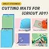 HTVRONT Cutting Mats Compatible with Cricut Joy, 6 Pack (3 pcs 4.5x12in & 3 pcs 4.5x6.5in) with Free Scraper - image 1