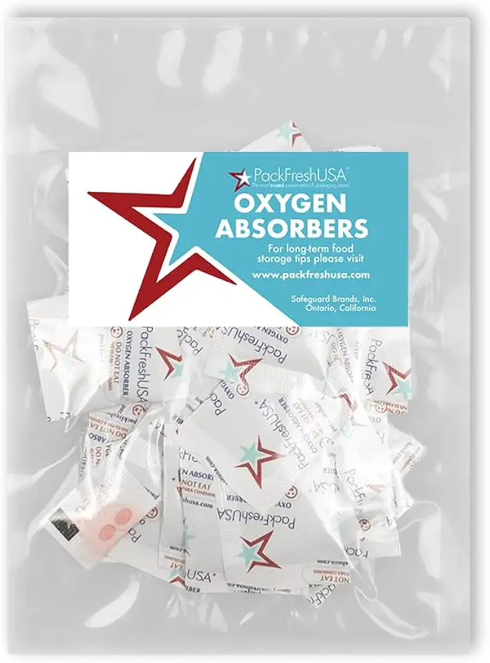25 Pack - 50cc Oxygen Absorber Packs - Food Preservation - Long-Term Food Storage Guide - image 1