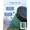 Coway Airmega 350 Air Purifier for Large Room up to 2,640ft², True HEPA Filter, Beige - image 1