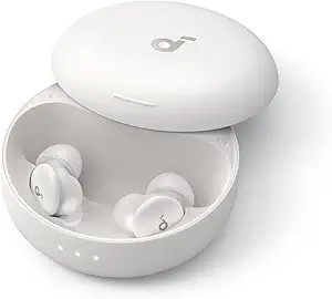 Soundcore Sleep A30 by Anker Sleep Earbuds, Smart Active Noise Cancelling Sleep Headphones, Adaptive Snore-Masking System, Ultra-Comfort for Side Sleepers, 45H Playtime(Renewed) - image 1
