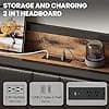 LIKIMIO Daybed with Trundle Bed, Twin XL Bed Frame with Storage Headboard and Charging Station, Black - image 1